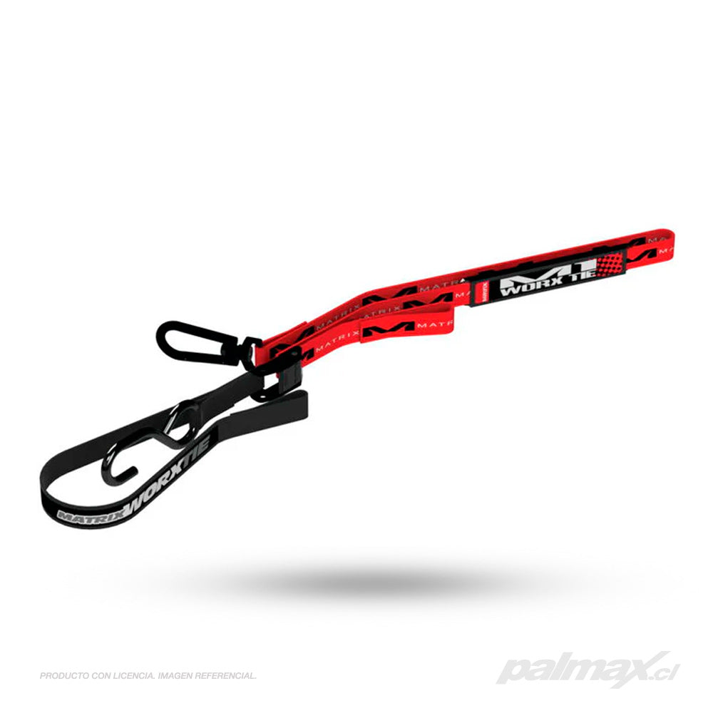 Set (2) de amarras (Tie Down) para motos M1 Worx (1,0") | Matrix Concepts